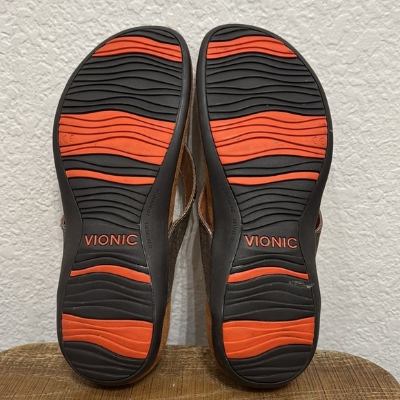 Vionic Rest Floriana Toe Post Sandals Size 8 - Picture 7 of 7